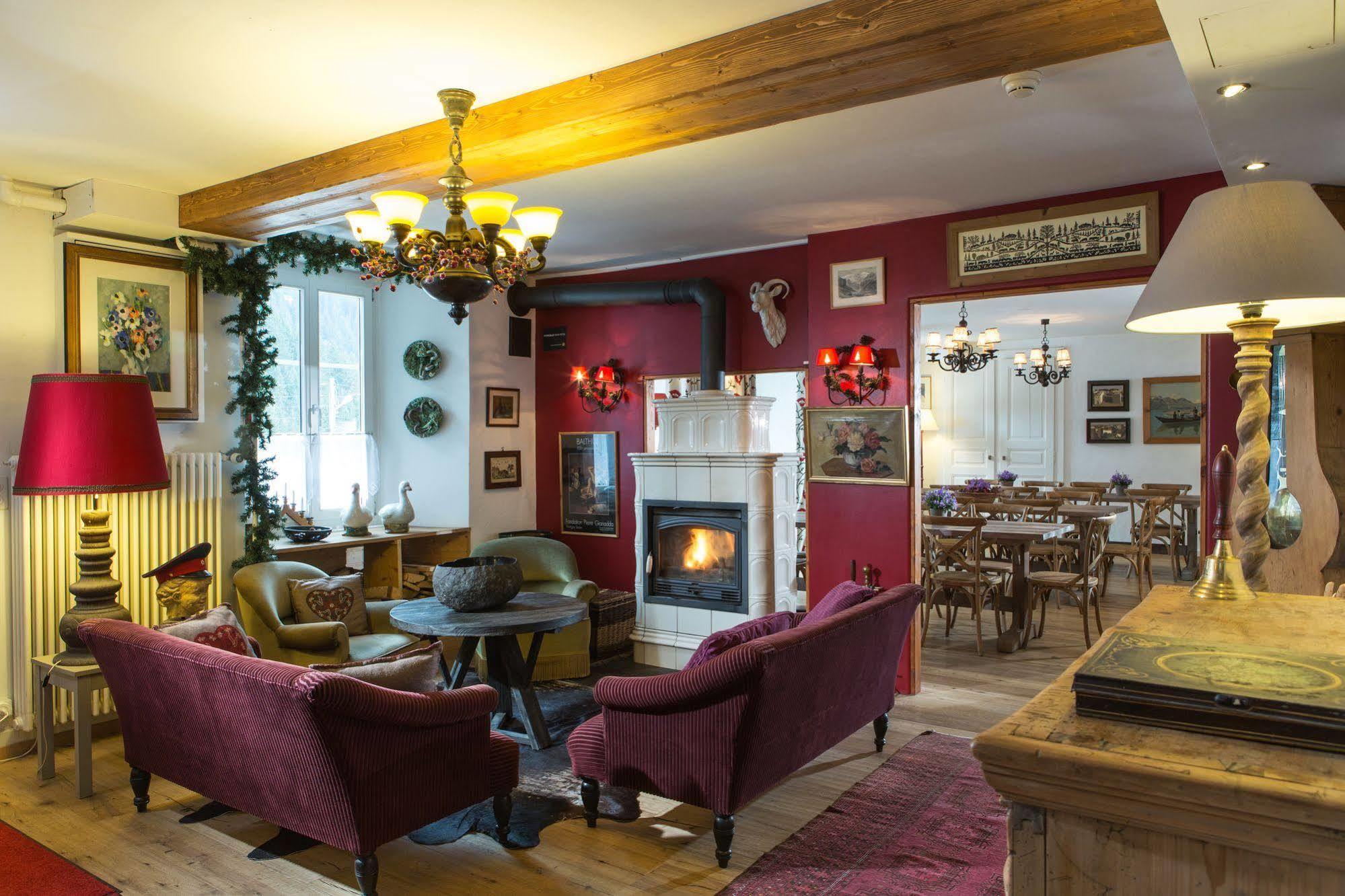 Historic Hotel Du Pillon Les Diablerets Exterior foto