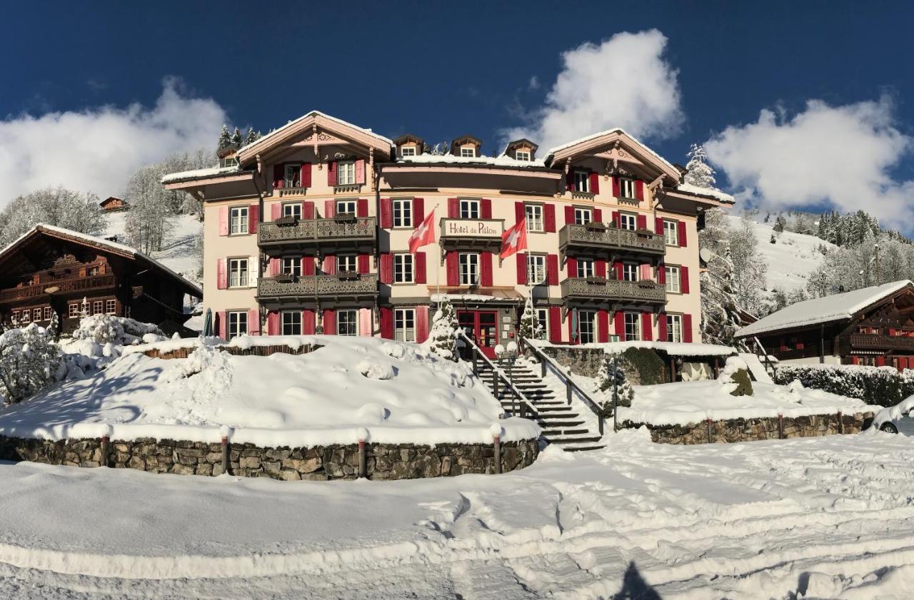 Historic Hotel Du Pillon Les Diablerets Exterior foto